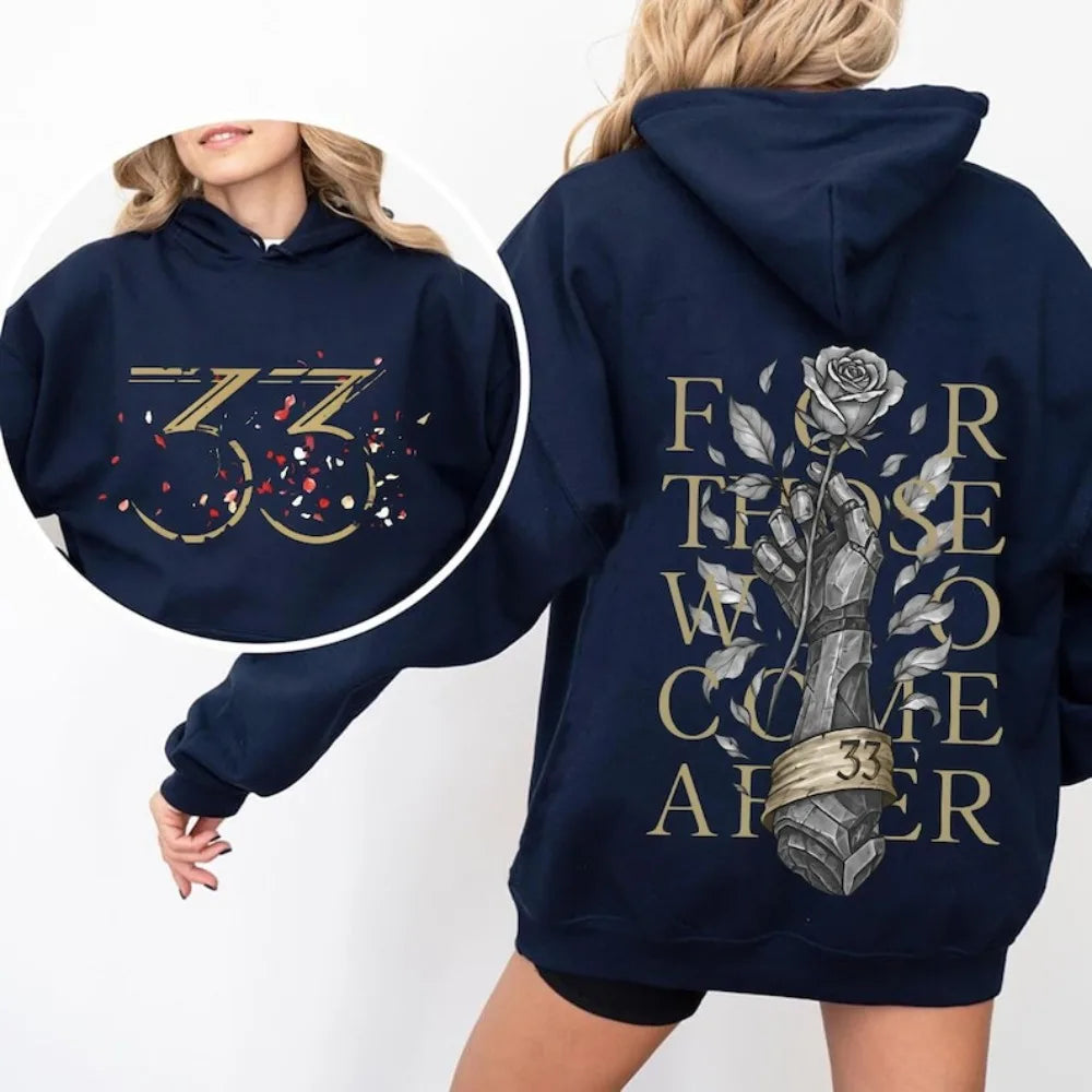 Clair Obscur for Those Who Come After' Quote Gamer Hoodie