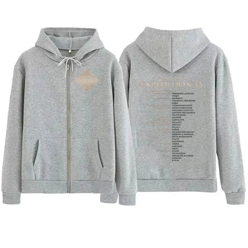 Clair Obscur Expedition 33 : Print Zipper Hoodie
